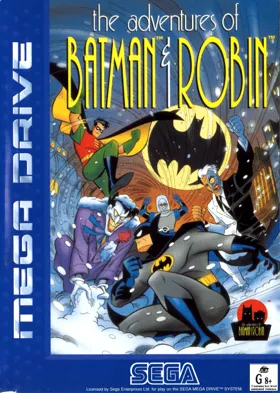 Adventures of Batman & Robin, The (Europe) box cover front